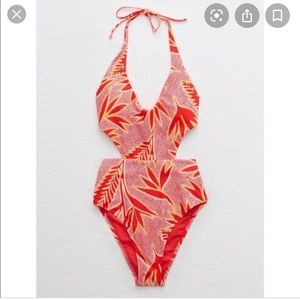 NWOT Aerie one- piece side cut out swimsuit
